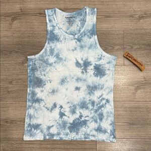 Original Paperbacks Light Blue Bondi Beach Mineral Tank Top Mens Size Small